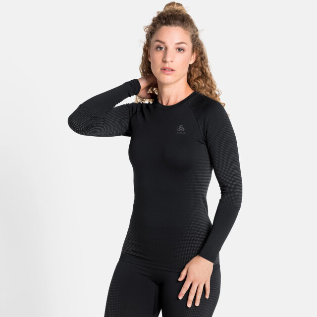 Odlo Bl top crew neck l/s performance warm ec 196191 large