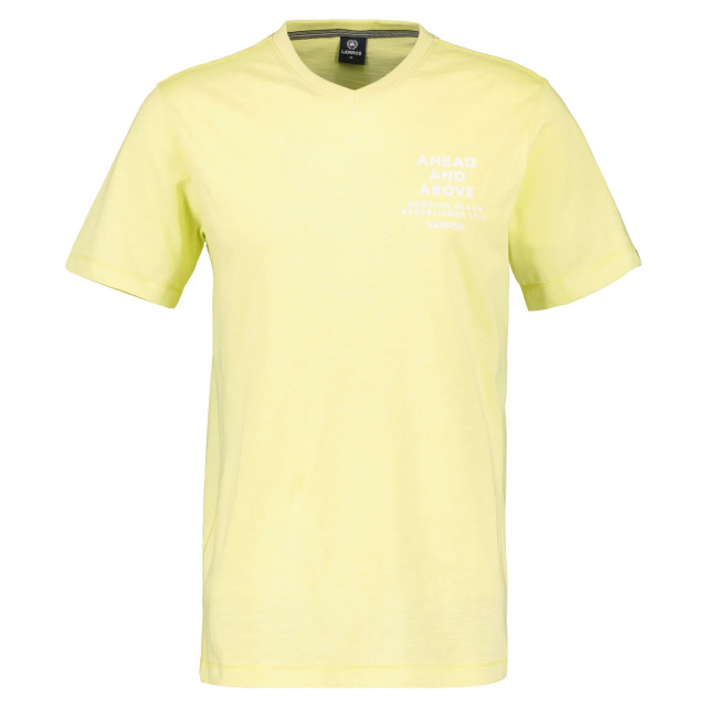 Lerros Heren shirt- 23331551 537 lemongrass Lerros Shirt 23331551 537 Lemongrass large