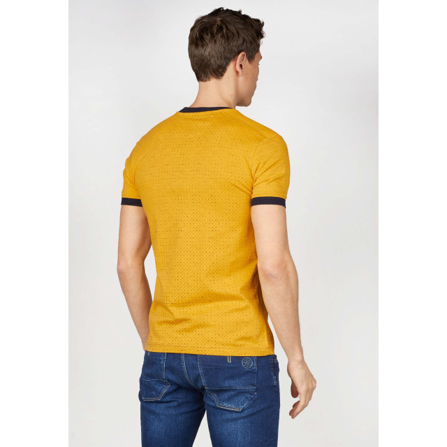 Gabbiano Heren shirt 152576 806 mustard yellow Gabbiano Shirt 152576 806 Mustard Yellow large