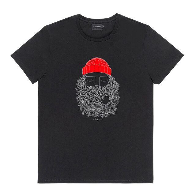 Baskinthesun Bask in the sun smoking pipe tee basun221118 black BASUN221118 large