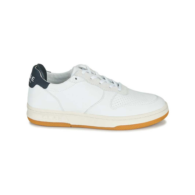 Clae  Heren sneaker milled leather navy cl20ama03 white heren sneaker milled leather navy CL20AMA03 white large