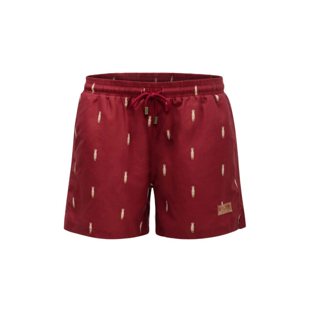 Narwal Narwal recycled swim trunks meerkat red meerkat red large