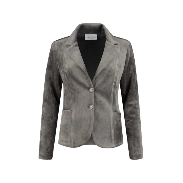 Helena Hart Blazer velvet kort 7324 grij 7324 large