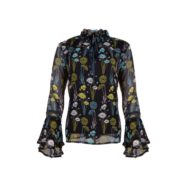 MAICAZZ Blouse nahara sp20.20.002 flower blouse NAHARA SP20.20.002 flower large