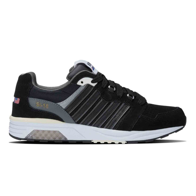 K-Swiss Kswiss rannell sde mens low black 07951-048-m 07951-048-M large