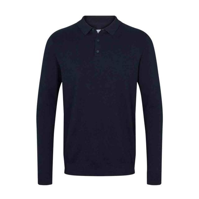 Kronstadt Ks3876 lamon cashmere polo knit navy KS3876 large