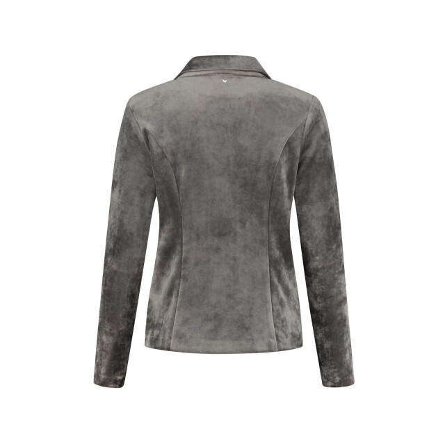 Helena Hart Blazer velvet kort 7324 grij 7324 large