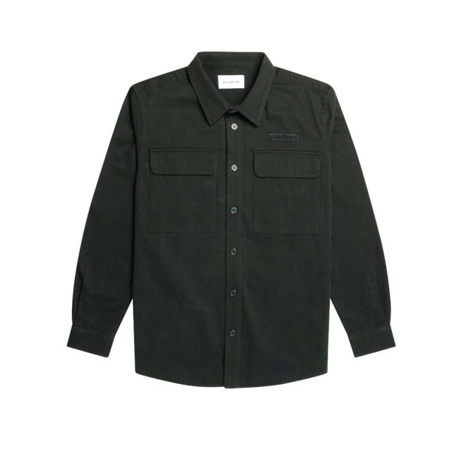 Woodbird Hoxen work shirt dark green 2136-700 2136-700 large