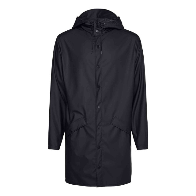 Rains Long jacket 12020 black 12020 large