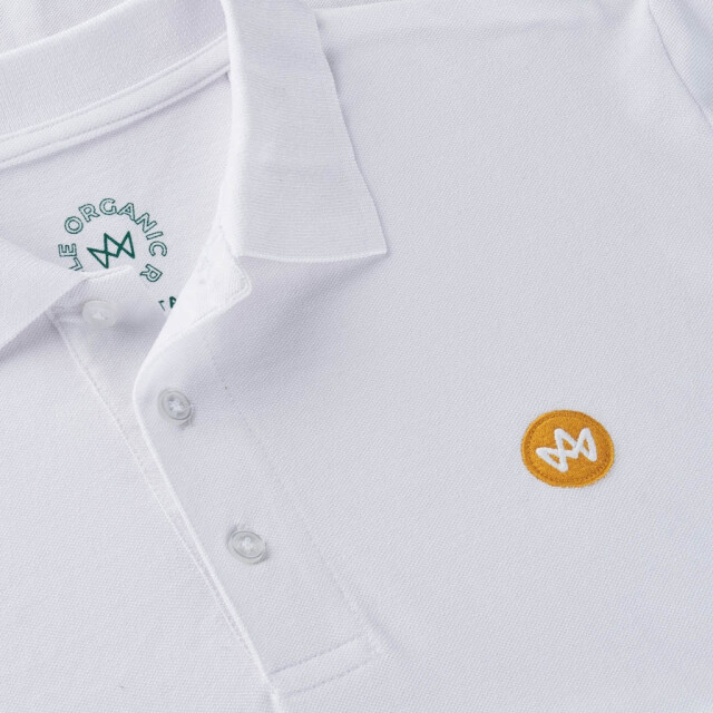 Kronstadt Albert organic polo ks3533 white KS3533 large