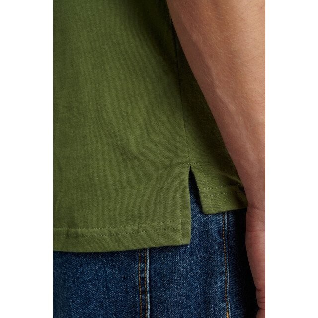 Anerkjendt 900731 akrune noos pocket tee 4070 olivine 900731 large