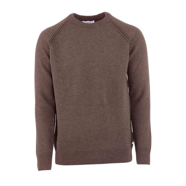 Kronstadt Ks3129 bear wool crew neck knit brown el KS3129 large