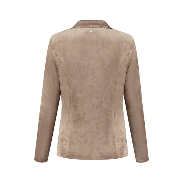 Helena Hart Velours kort uni 7424uni latte 7424uni large
