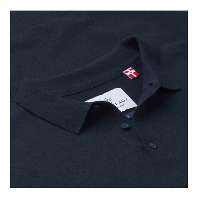 Kronstadt Ks3876 lamon cashmere polo knit navy KS3876 large