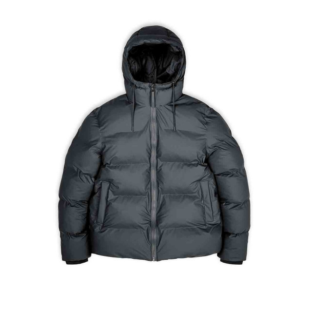 Rains 15060 puffer jacket slate 15060 large