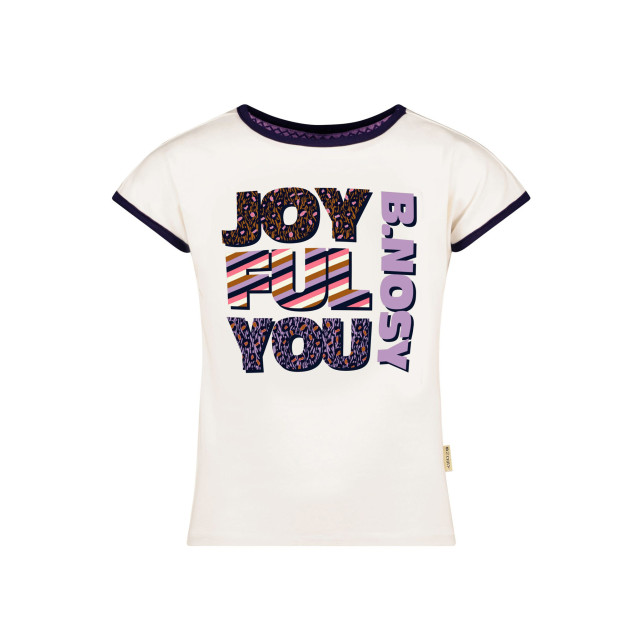 B.Nosy Meisjes t-shirt joyful multi artwork cotton 142501879 large