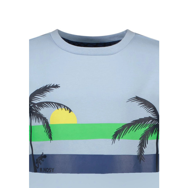 B.Nosy Jongens t-shirt palmtree color print blizzard 142501785 large