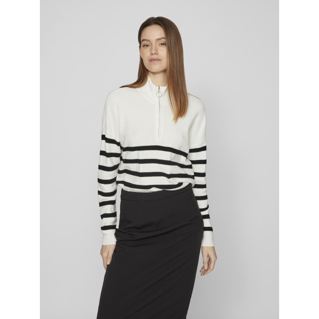 Vila Visala stripy l/s zipper knit /b 14092401 large