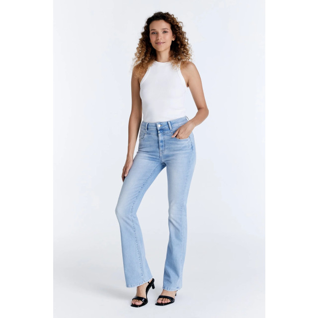 Cup of Joe Matilda dames flare jeans light blue COJ Matilda Light Blue large