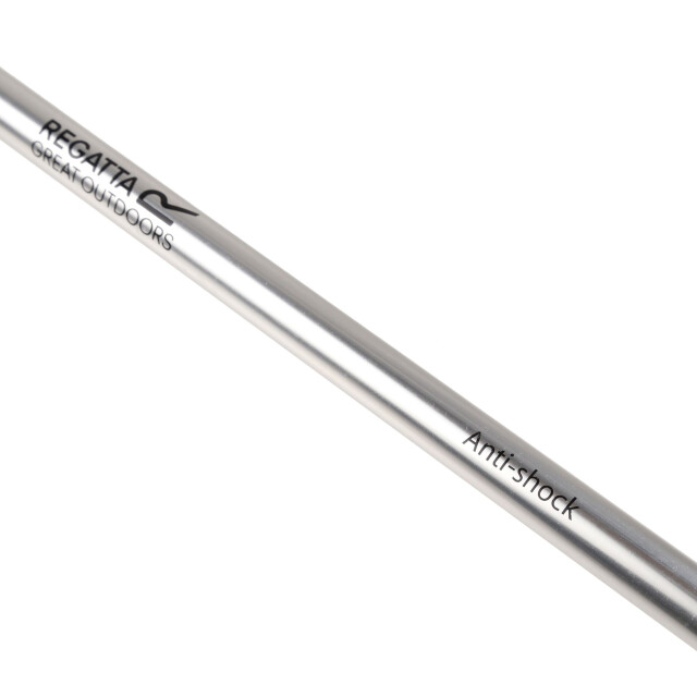 Regatta Unisex volwassenen lichtgewicht aluminium telescopische wandelstok UTRG3791_silver large