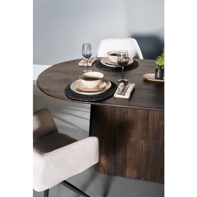 Multifurn Collectables mokka eettafel 200cm 2767663 large