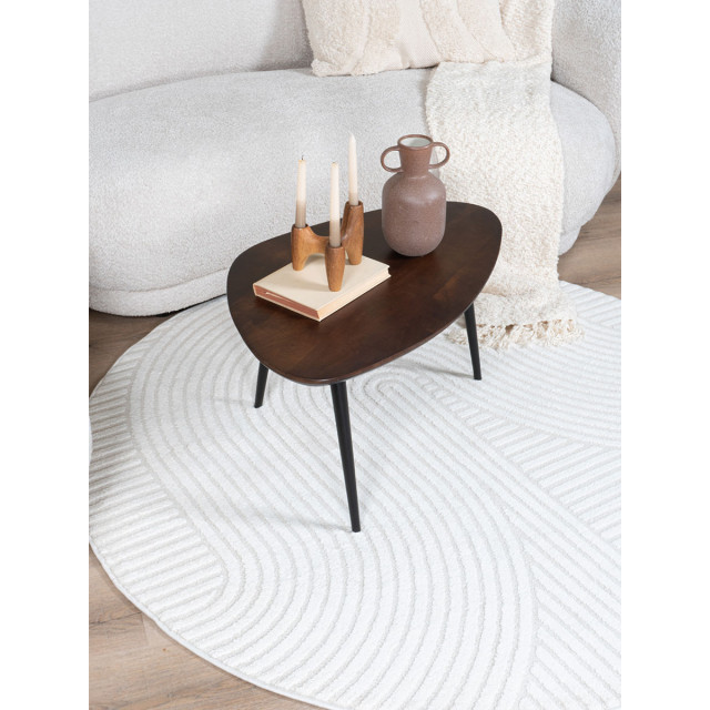 Veer Carpets Vloerkleed ella cream rond ø160 cm 2781436 large