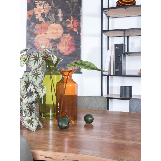 Home67 Eettafel mats 200 cm u poot boomstamblad 2647710 large