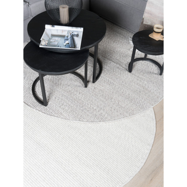 Veer Carpets Vloerkleed pebbel 815 rond ø200 cm 2648068 large