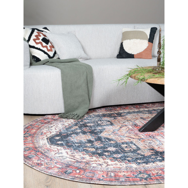 Veer Carpets Vloerkleed nora rood ovaal 200 x 290 cm 2648904 large