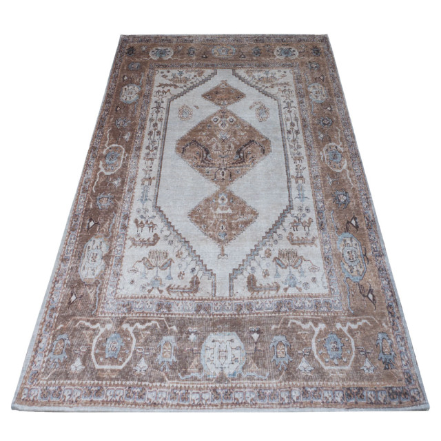 Veer Carpets Vloerkleed karaca brown 08 70 x 140 cm 2648181 large