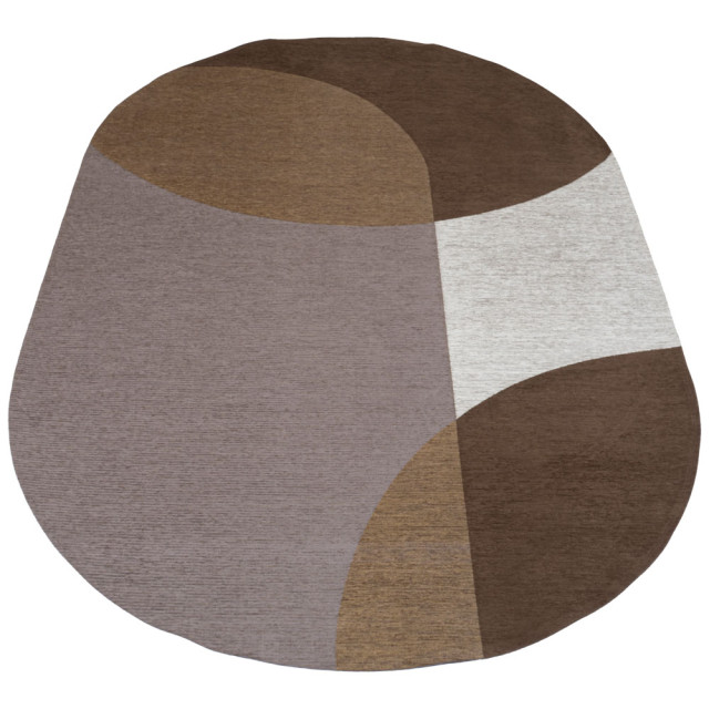 Veer Carpets Vloerkleed eli brown ovaal 200 x 290 cm 2648930 large