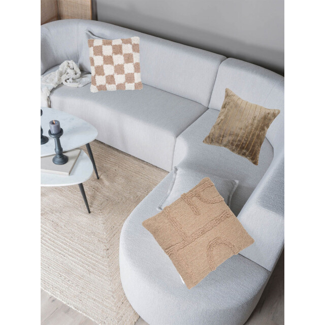 Home67 Kussen set van 3 chess, joya brown en juul green 2648964 large