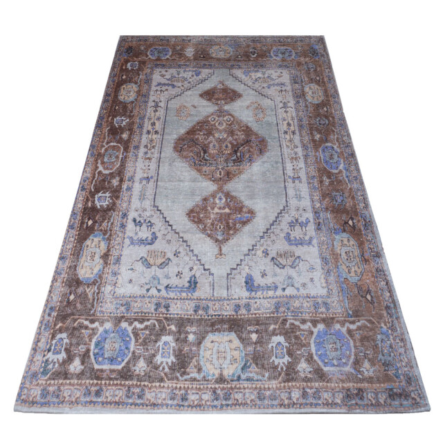 Veer Carpets Vloerkleed karaca purple/brown 07 70 x 140 cm 2648198 large