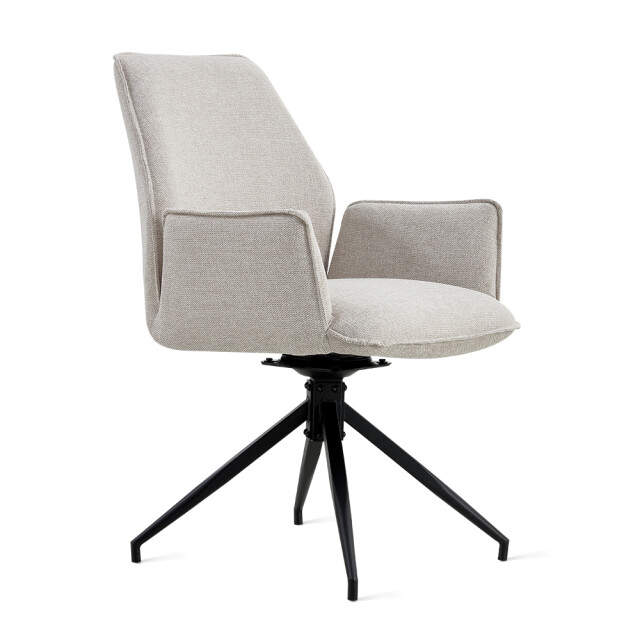 Multifurn 2x collectables jill eetkamerstoel linnen (set van 2) 2650076 large
