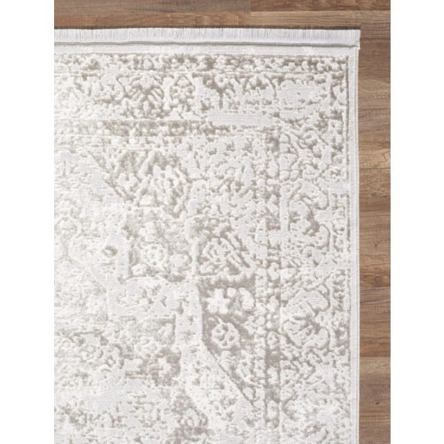 Woodman Carpet Friesland - 120x180cm, laagpolig vloerkleed met franjes 2819057 large