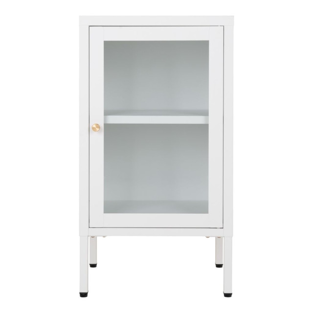 House Nordic Dalby cabinet cabinet with glass door, white 2810094 large