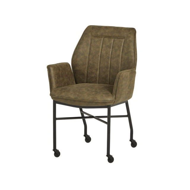 Le Chair Eetkamerstoel denver micro olive 2831325 large