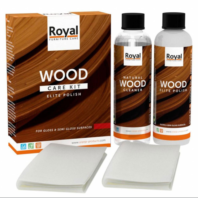 Oranje Furniture Care Wood care kit elite polish 2x 250 ml 2824934 large