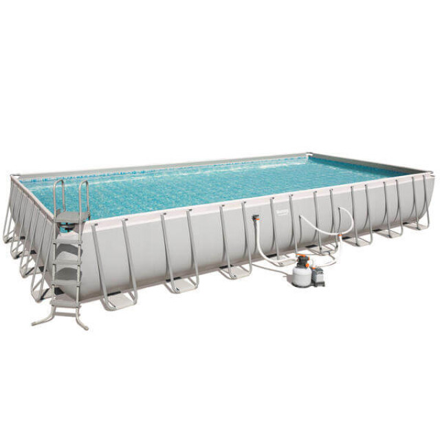 BESTWAY Power steel zwembad 956 x 488 x 132 cm 2811026 large