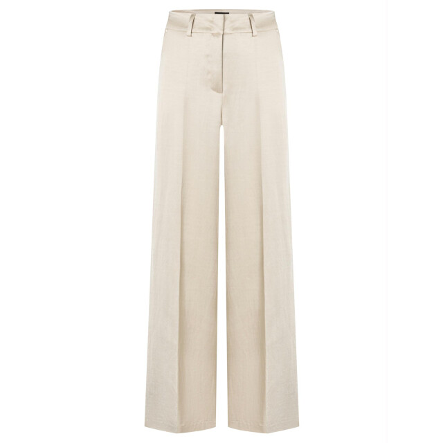 Pantalon Stretch Cambio Marron/beige Taille 40 - Modèle RUFFI, Occasion En Très Bon état