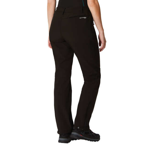 Regatta Grote buitenvrouwen/dames geo softshell ii lange beenbroek UTRG1027_black large