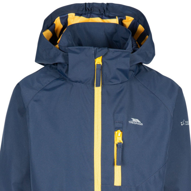 Trespass Childrens boys overwhelm rain jacket UTTP5009_navy large