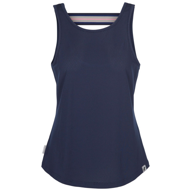 Trespass Dames emmalyn lage rug vest top UTTP5512_navy large