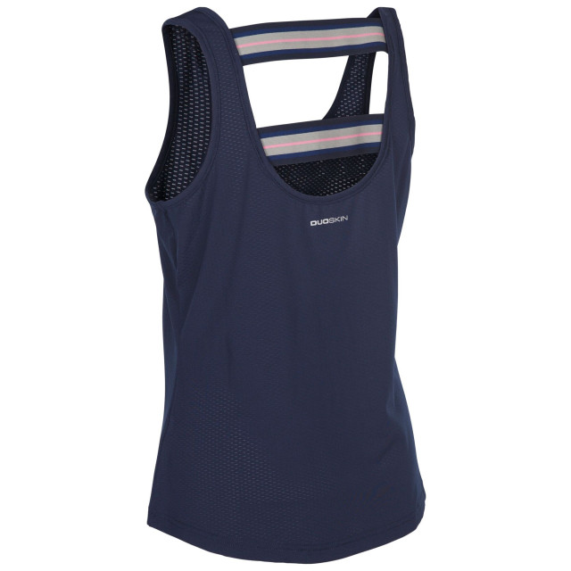 Trespass Dames emmalyn lage rug vest top UTTP5512_navy large