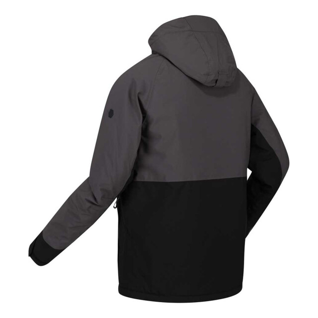 Regatta Heren highton iii stretch gewatteerde jas UTRG8127_darkgreyblack large