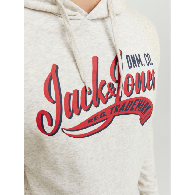 Jack & Jones Logo sweat hood 12233597-WHT-M large