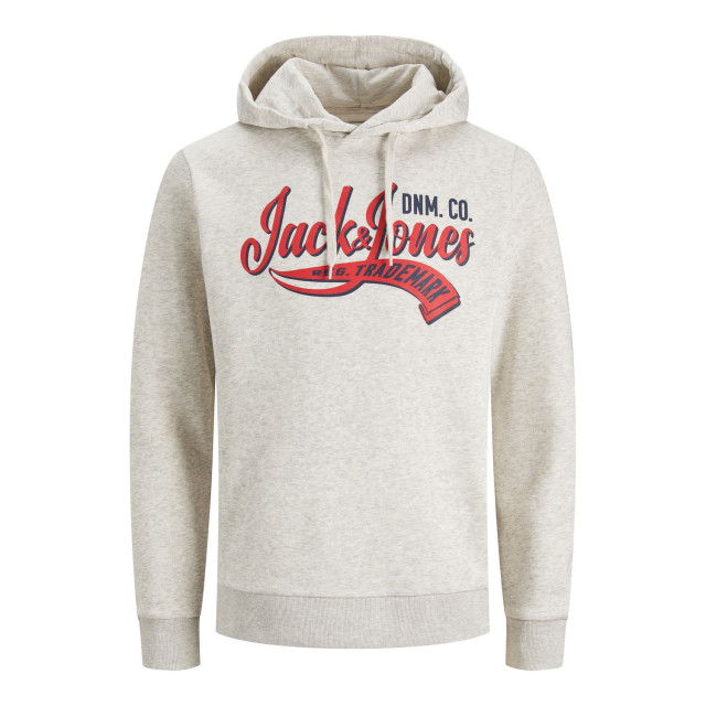 Jack & Jones Logo sweat hood 12233597-WHT-XL large