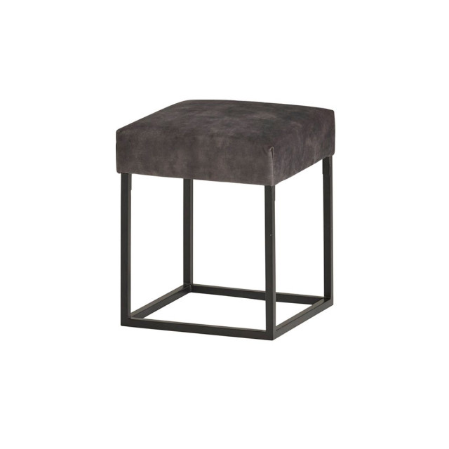 Le Chair Poef cuadrado vierkant 40 adore dark grey 2831306 large