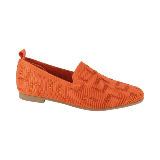 La Strada 2131884-4534 orange dames instappers gekleed La Strada 2131884-4534 ORANGE large