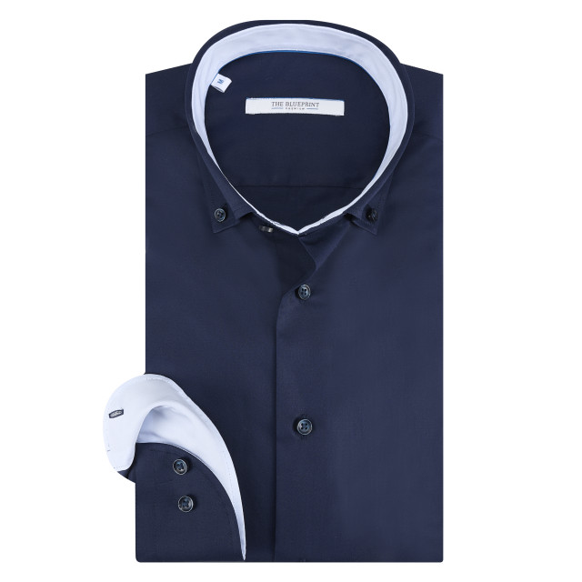 The Blueprint trendy overhemd met lange mouwen 092060-001-L large